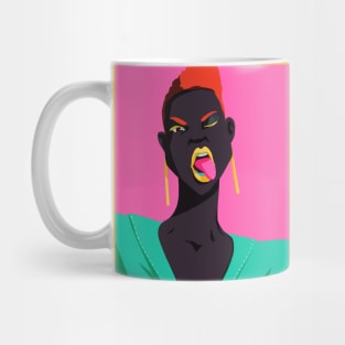 Neon Queen Mug